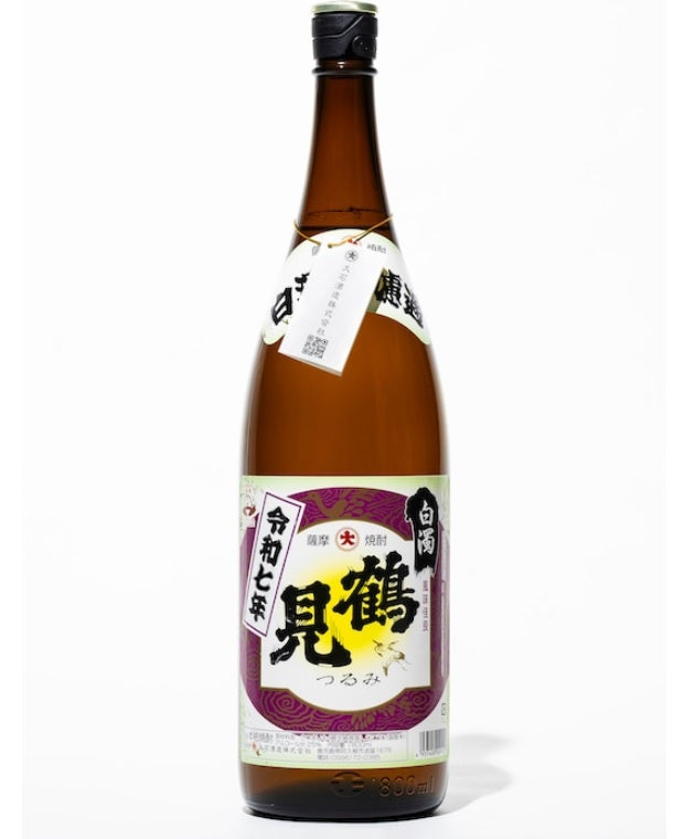【芋焼酎】白濁無濾過　鶴見 [25度]1800ml（箱無し）
